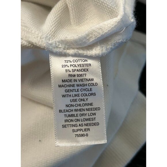 a.n.a. Small Long Puff Sleeve White Top - Picture 6 of 6